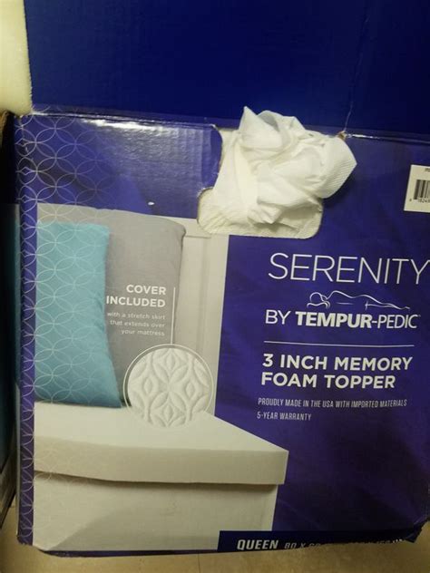 Great savings & free delivery / collection on many items. Serenity by Tempur-Pedic Queen Size Memory Foam Mattress ...