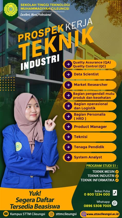 Inilah Prospek Peluang Karier Lulusan Teknik Industri Sekolah