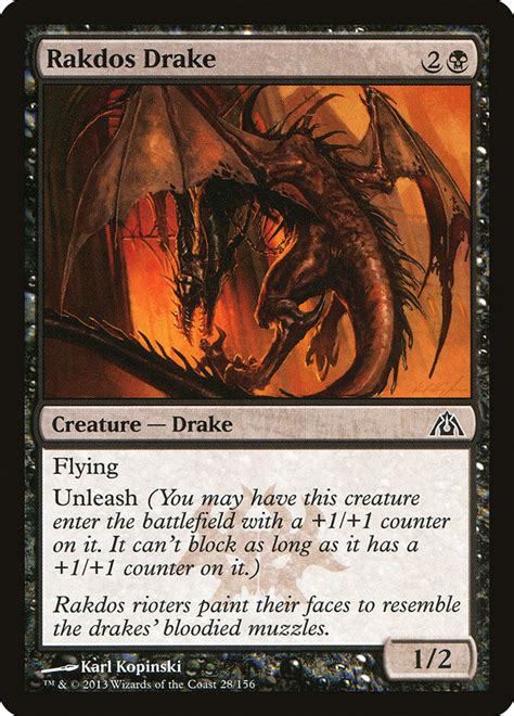 Rakdos Drake · Dragons Maze Dgm 28 · Scryfall Magic The Gathering