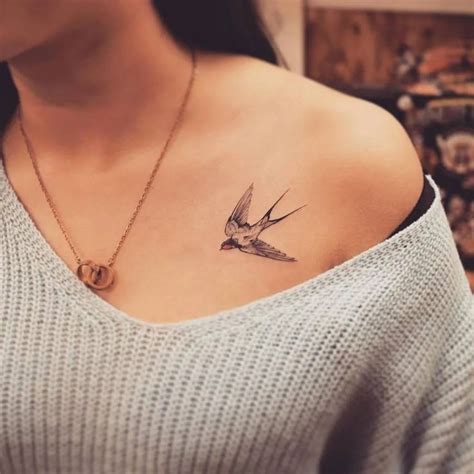 Tatuajes Para Mujeres 107 Diseños Llenos De Significado Fotos Swallow Tattoo Design