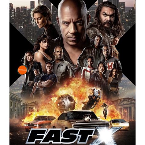 หนังแผ่น Bluray มาสเตอร์ Fast X 2023 เร็ว แรง ทะลุนรก 10 Fast
