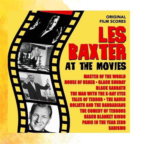 Les Baxter At The Movies Original Film Scores Les Baxter And His