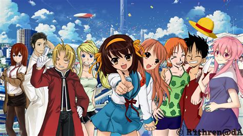 anime compilation by r4thren on deviantart
