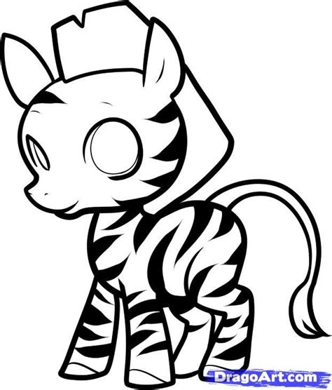Cute Baby Zebra Drawing At Getdrawings Free Download
