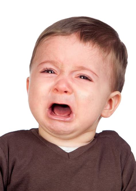 Crying Baby Boy Stock Image Image Of Portrait Child 22908785