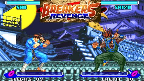 Breakers Revenge Featuring Sho Arcade Fighting Game Viscosnk