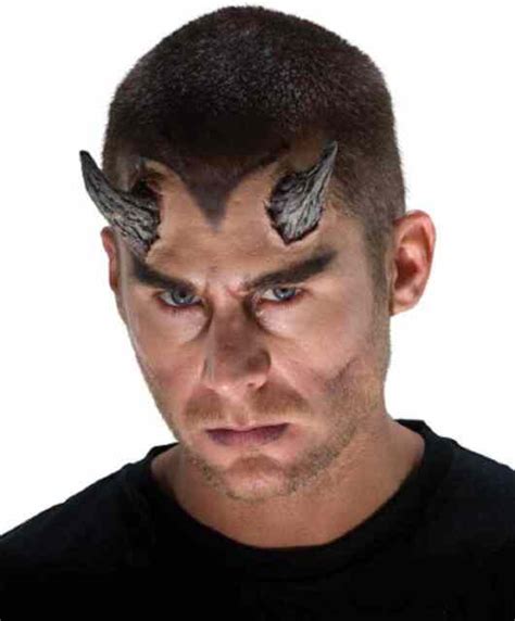 2 Demon Horns Latex Theatrical Effects Prosthetic Cosplay Costume Devil