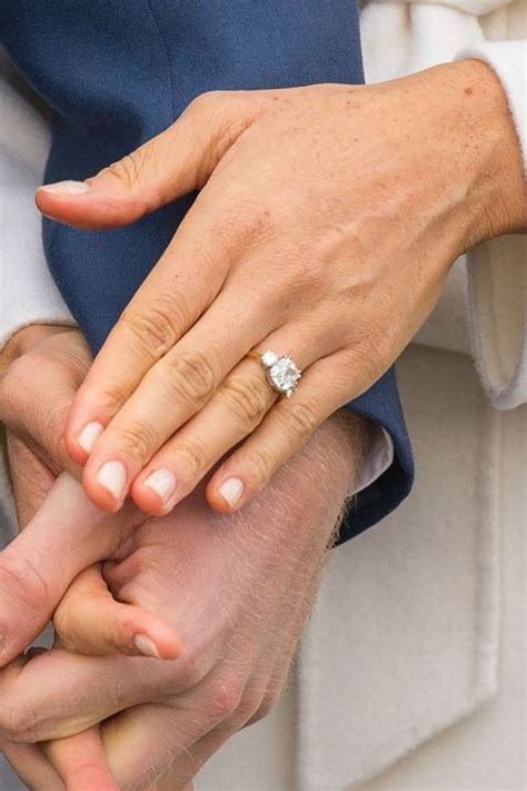 Meghan Markle Engagement Ring Photos Meghans Diamond Ring