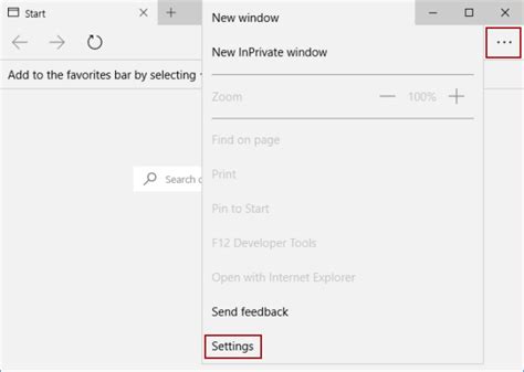 Turn On Or Off Favorites Bar In Microsoft Edge In Windows 10 Tutorials