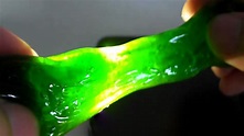 DIY GREEN SLIME FLUBBER | HOW TO MAKE CLEAR SLIME THINKING PUTTY ...