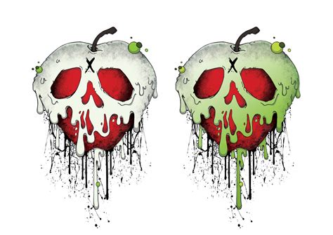 Artstation Poison Apple Skull