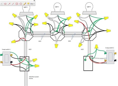 What are the three types of wires? Wiring Diagram For 3 Way Switch With 2 Lights | wiring ...