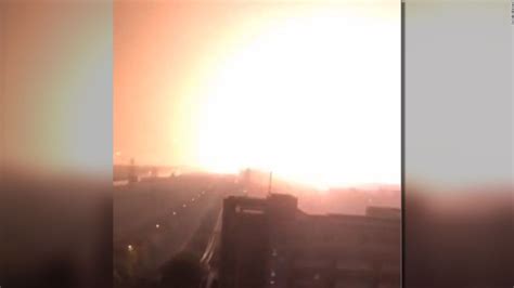 Massive Explosions Rock Chinese City Of Tianjin Cnn