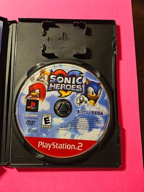 Sonic Heroes Playstation 2 Ps2 Cib Gh Tested Ebay