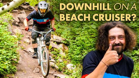 Mountain Biking On A Beach Cruiser Youtube