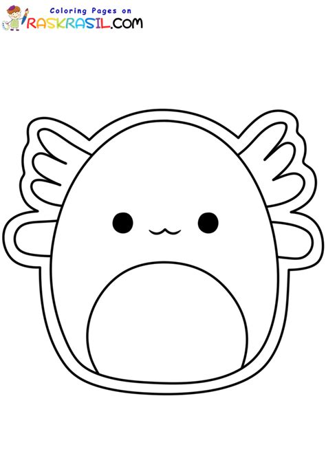 Squishmallows Printable Coloring Pages