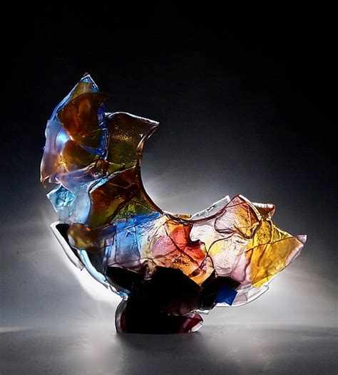 Saddleback By Caleb Nichols Art Glass Sculpture Artful Home