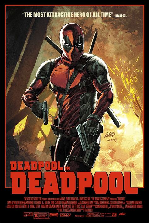 Deadpool 2016 1000×1500 By Rob Liefeld Deadpool Poster Mondo