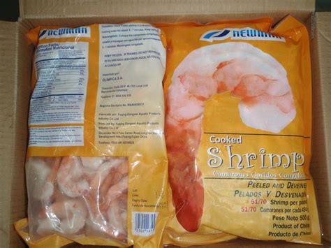 Frozen Ocean Fresh Seafood Vannamei Shrimp Headless Skinless Processing