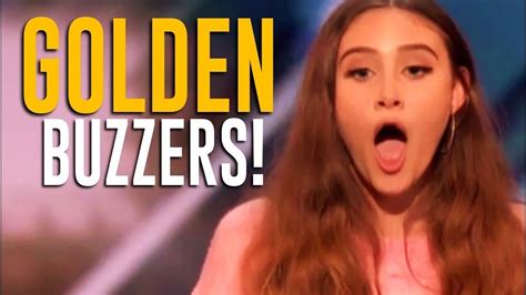 For a judge to press the golden buzzer, a. ALL 5 GOLDEN BUZZERS on America's Got Talent 2018 ...