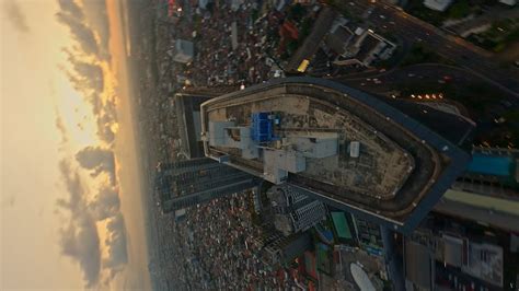 Diving The Tallest Building In Surabaya Cinematic Fpv Youtube