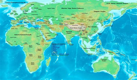 Map Of The Eastern Hemisphere Campus Map