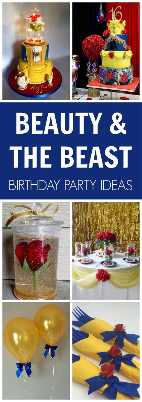 Beauty And The Beast Party Ideas Pretty My Party