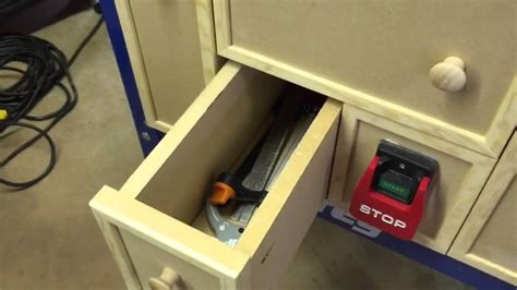 It has a spacious top for supporting large workpieces, and the adjustable legs mean that i can customize the table to comfortably fit my height. Kreg Router Table Cabinet - YouTube