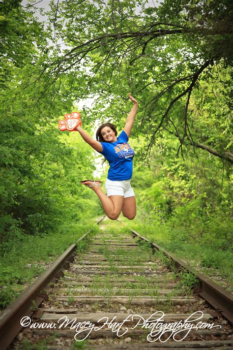 Maceyhartphotography Train Tracks Senior