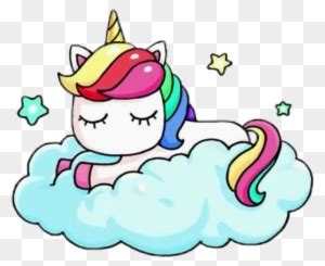 All images are transparent background and unlimited download. Unicorn Donut Kawaii Rainbowfreetoedit - Unicornio Con Una ...