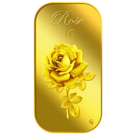 5g Big Rose Series 1 Gold Bar Buy Gold Silver In Singapore Buy Silver Singapore Online
