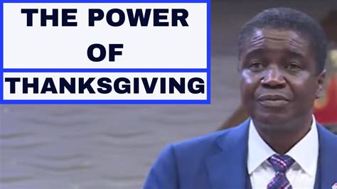 Bishop David Abioye Understanding The Wonders Of Thanksgiving