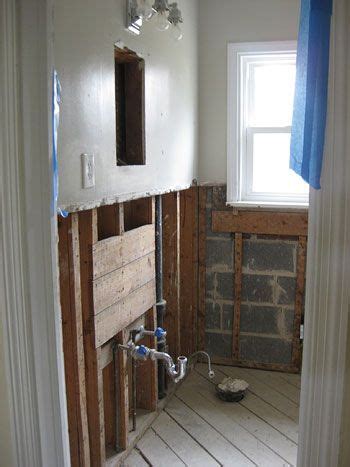 Whether you're looking to remodel a small or master bathroom, we culled together the best diy. Hanging Cement Board, Drywall, & Fixing The Subfloor | Renovation, Bathroom renovations, Amazing ...
