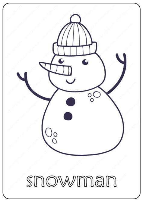 Free printable clarice and rudolph coloring page. Cute Printable Snowman Coloring Pages | Snowman coloring ...