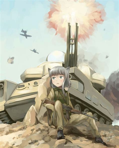 Sooohl Anime Anime Military Anime Art