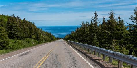 Premium Photo Scenic View Of A Coastal Road Cabot Trail Cape Breton Highlands National Park