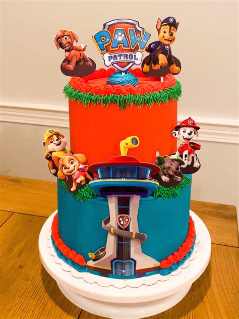 Paw Patrol Cake Rfondanthate