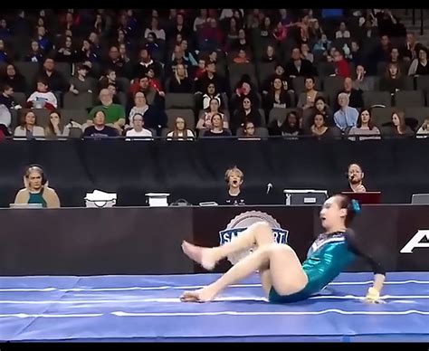 Chinese Gymnast S HORRIFIC Landing At American Cup Daily Star