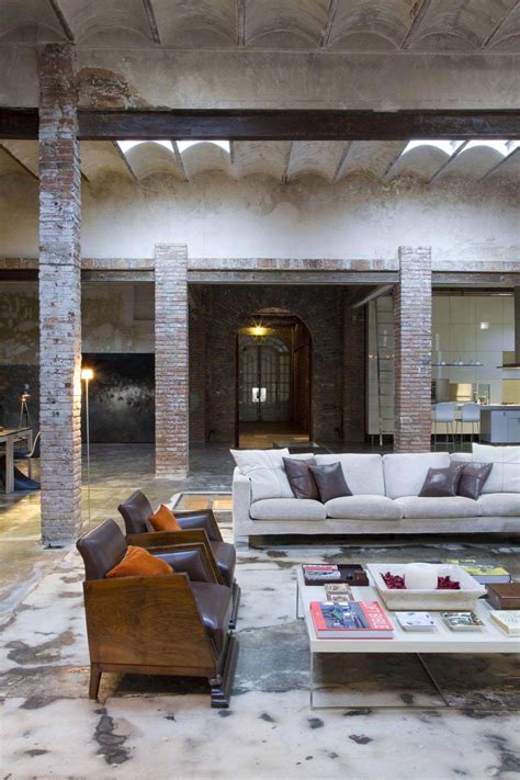 Renovated Loft In Barcelona Brimming With Industrial Character Loft