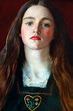 Portrait of Sophie Gray, John Everett Millais, Getty Museum. | Pre ...