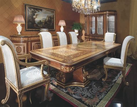 Antique And Italian Classic Furniture Italian Dining Room In Neo Classic