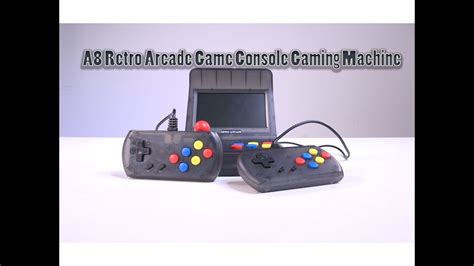 A8 Retro Arcade Game Console Gaming Machine Youtube