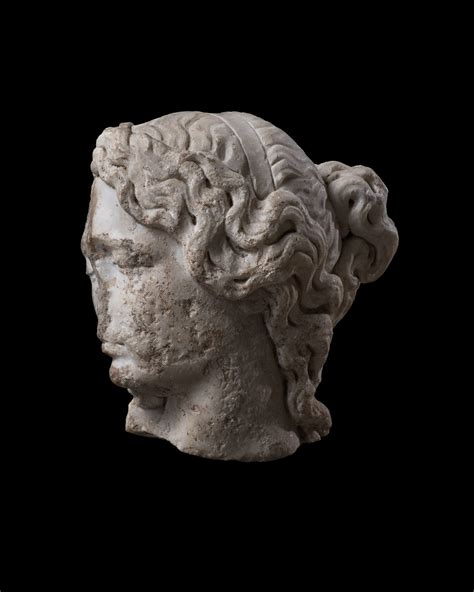 Roman A Roman Marble Fragmentary Head Of A Sleeping Woman Circa Nd Century Ad Kallos Gallery