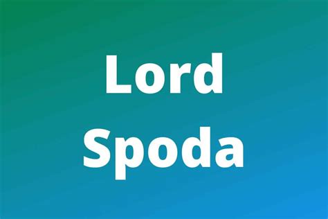 Lord Spoda Net Worth Nicoles Age And Youtube Earnings Work With Joshua