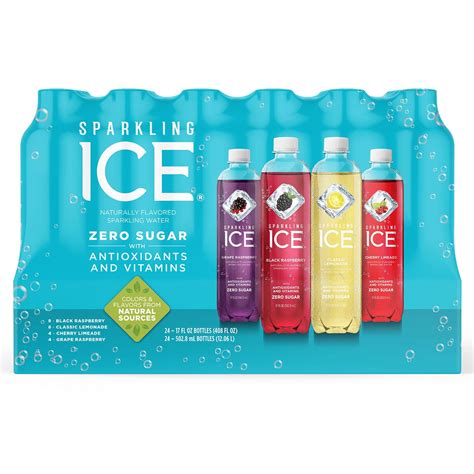 Sparkling Ice Berry Fusion Variety Pack 17 Fluid Ounce 24 Pack