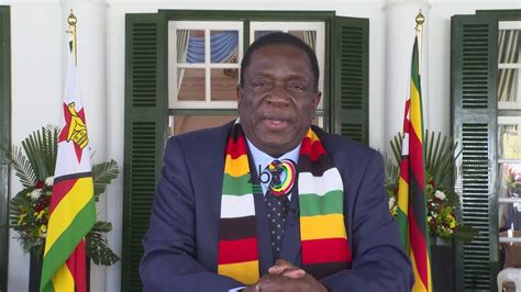 President Emmerson Mnangagwa Level 2 Lock Down Review Speech Youtube