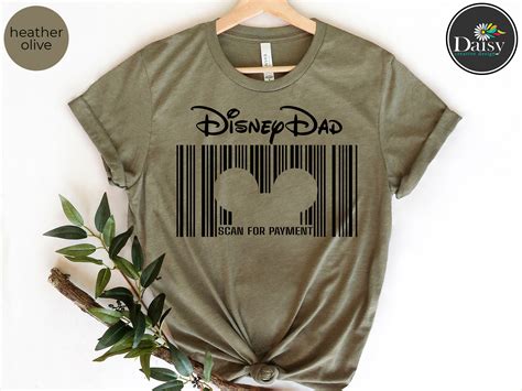 Disney Dad Shirt Scan For Payment Shirt Disney Dad Scan For Etsy