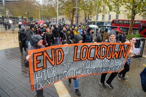 Anti Lockdown Protesters Clash With Police As Dozens Arrested Metro News