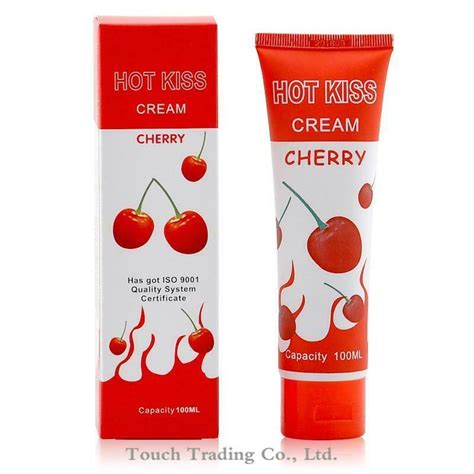 love kiss lubricant cherry cream 100ml edible personal body lubricants oral sex lubes lotions