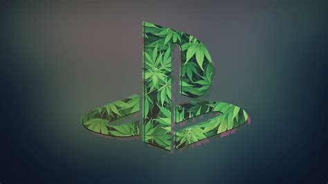 Ps4 Weed Logo 1056x594 Download Hd Wallpaper Wallpapertip